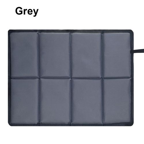 Portable Folding Waterproof Camping Mat - Lightweight Outdoor Seat Pad - Grey