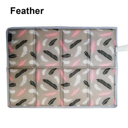 Portable Folding Waterproof Camping Mat - Lightweight Outdoor Seat Pad - Feather