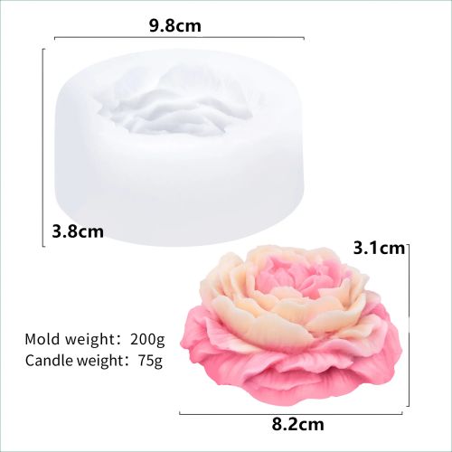 Silicone Flower Mold - Versatile Baking Tool for Creative Crafts