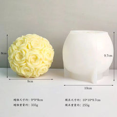 Silicone Flower Mold - Versatile Baking Tool for Creative Crafts