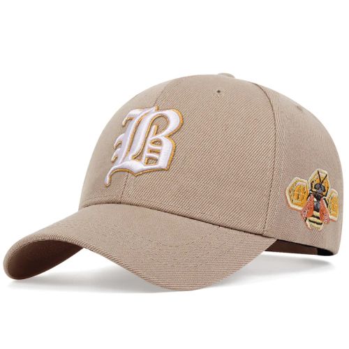 Classic Cotton Snapback Cap - Adjustable Embroidered Baseball Hat