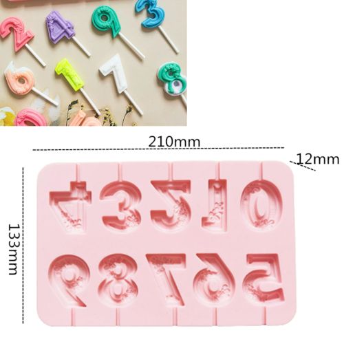 Silicone Cake Mould - Eco-Friendly and Reusable Number Shape Tool