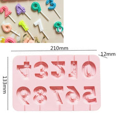Silicone Cake Mould - Eco-Friendly and Reusable Number Shape Tool