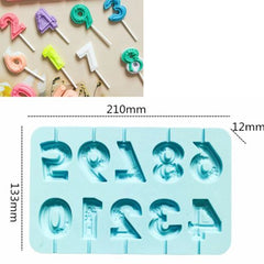 Silicone Cake Mould - Eco-Friendly and Reusable Number Shape Tool