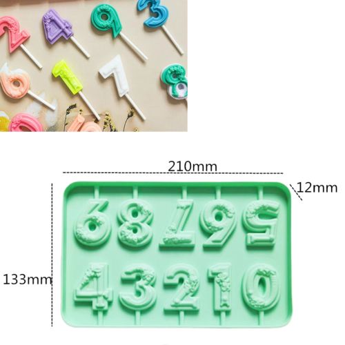 Silicone Cake Mould - Eco-Friendly and Reusable Number Shape Tool