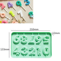 Silicone Cake Mould - Eco-Friendly and Reusable Number Shape Tool