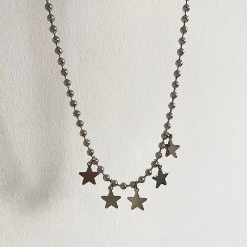 Imixlot Stylish Star Pendant Necklace - Trendy Fashion Jewellery - F