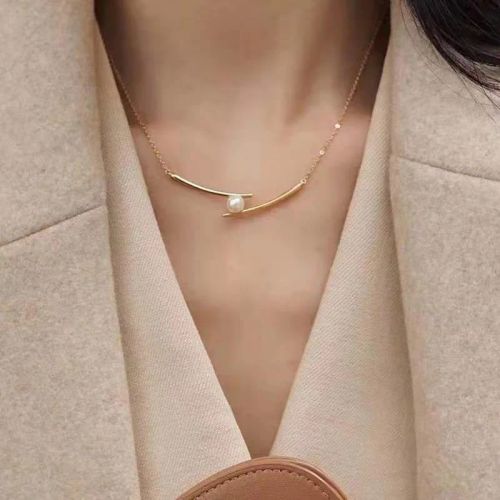 Exquisite Double Layer Butterfly Necklace for Elegant Occasions - NJ-540