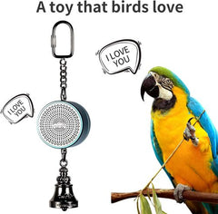 Voice Recordable Bird Toy - Interactive Learning Aid for Birds