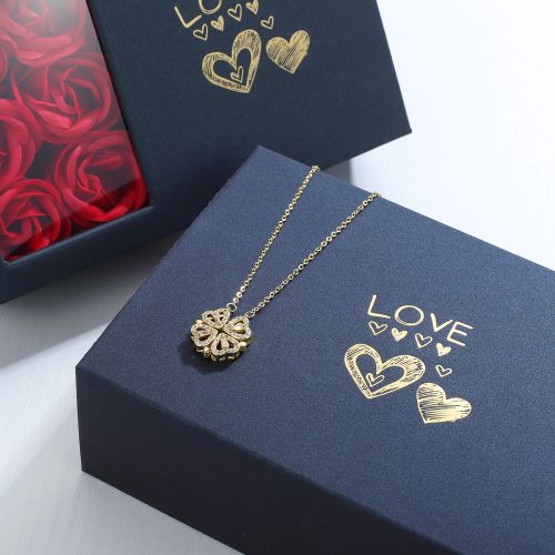 MYDIY Custom Engraved Necklace - Personalised Love Gift - Pendant Necklace
