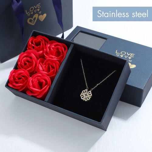 MYDIY Custom Engraved Necklace - Personalised Love Gift - Pendant Necklace