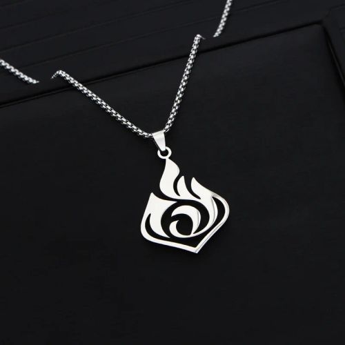 Elegant Stainless Steel Pendant Necklace for Special Occasions
