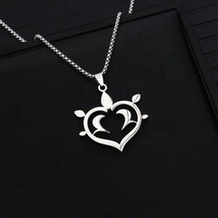 Elegant Stainless Steel Pendant Necklace for Special Occasions