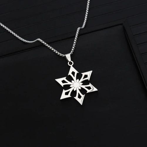 Elegant Stainless Steel Pendant Necklace for Special Occasions