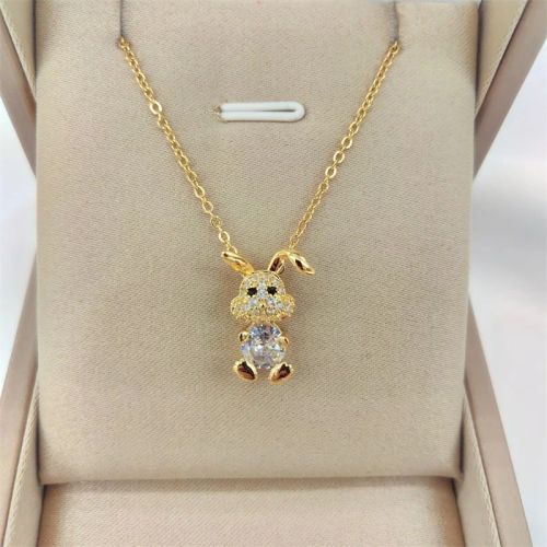 Cute Rabbit Necklace - Fashionable Pendant for Any Occasion - X1144-White