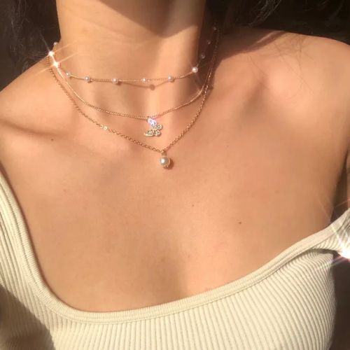 Laoloutian Heart Pendant Necklace - Trendy Mood Tracker Accessory