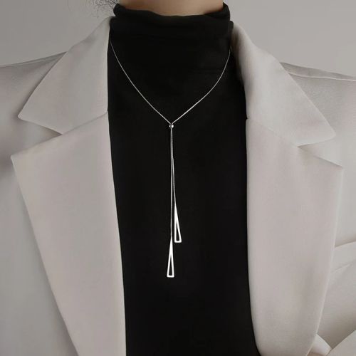 Laoloutian Heart Pendant Necklace - Trendy Mood Tracker Accessory