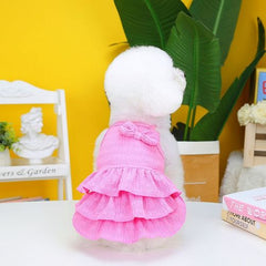 ZHUANGYUN Stylish Summer Dog Skirt - Pet Clothes for Active Dogs