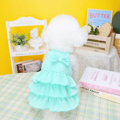 ZHUANGYUN Stylish Summer Dog Skirt - Pet Clothes for Active Dogs