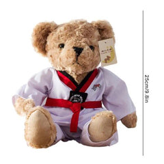 Cute Taekwondo Bear - Soft Plush Toy - Perfect Gift for Kids