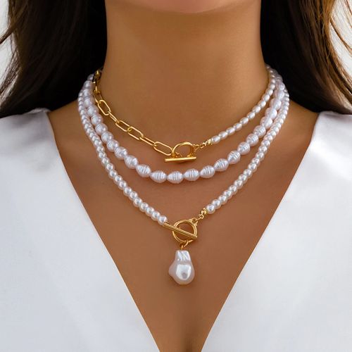 Ingemark Elegant Pearl Pendant Necklace - Perfect Charm Accessory - Gold Color 7