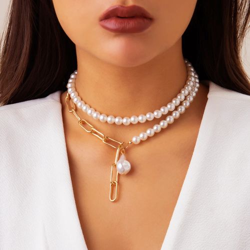 Ingemark Elegant Pearl Pendant Necklace - Perfect Charm Accessory - Gold Color 17