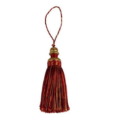 Elegant Polyester Silk Tassels - Versatile Curtain Accessories - 21cm