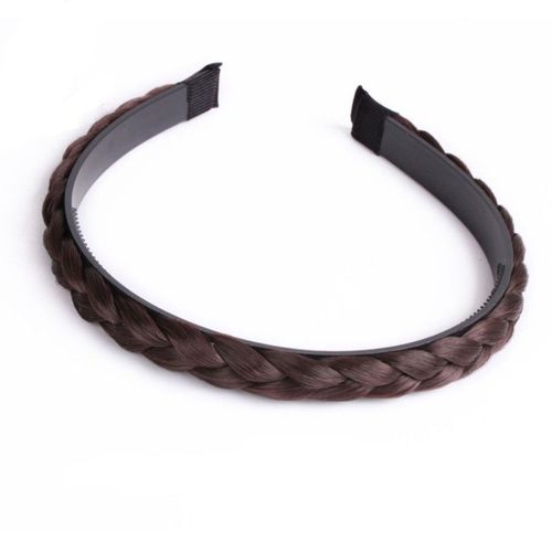 Stylish Korean Headband - Comfortable & Fashionable Hair Accessory - Deep Brown 1.5cm