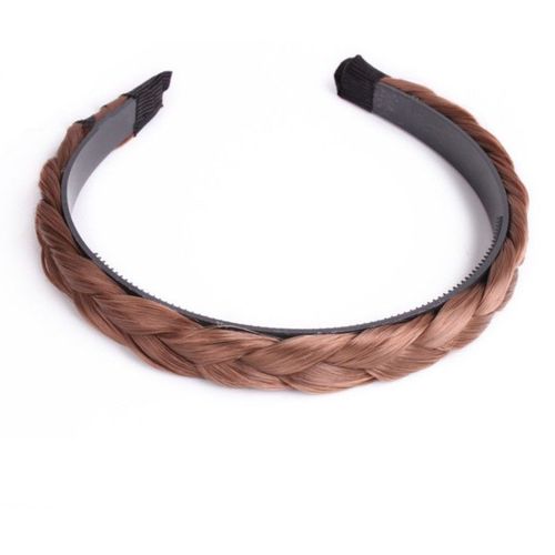 Stylish Korean Headband - Comfortable & Fashionable Hair Accessory - Brown 1.8cm