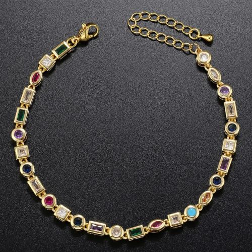 ZHUKOU candy necklace for women Cubic Zirconia Man necklace originality Couples Necklace Fashion jewelry wholesale VL242