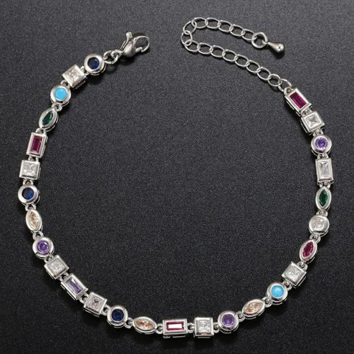 ZHUKOU candy necklace for women Cubic Zirconia Man necklace originality Couples Necklace Fashion jewelry wholesale