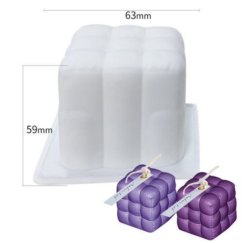 3D Panda Claw Silicone Mould for Handmade Scented Candles & Soaps - Bubble-3