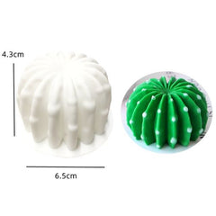 3D Pumpkin Candle Silicone Mold for DIY Halloween Crafts & Soap Making