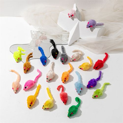Tongyue Interactive Funny Plush Cat Toy for Play & Training - C / 5 Pcs