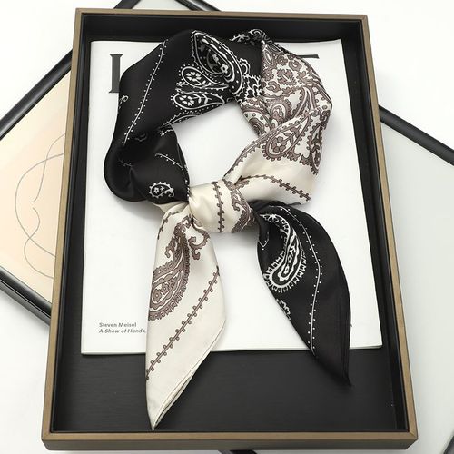 JTVOVO Luxury 70x70CM Printed Scarf - Versatile Fashion Accessory