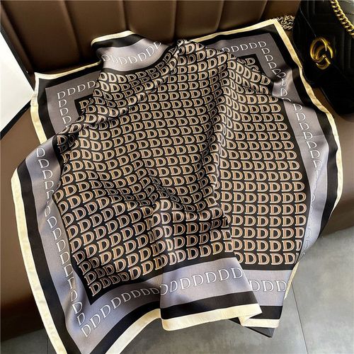 JTVOVO Luxury 70x70CM Printed Scarf - Versatile Fashion Accessory