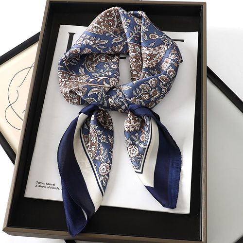 JTVOVO Luxury Square Scarf - Fashionable & Multifunctional Beach Accessory