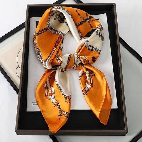 JTVOVO Luxury Square Scarf - Fashionable & Multifunctional Beach Accessory