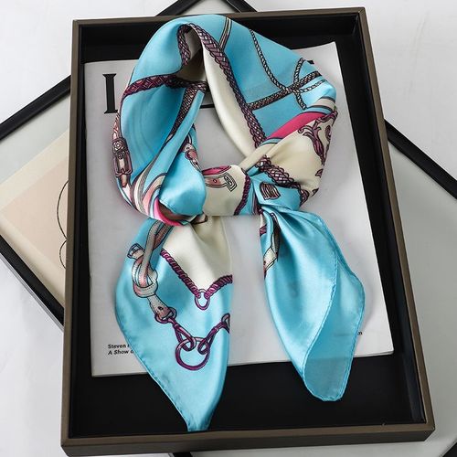 JTVOVO Luxury Square Scarf - Fashionable & Multifunctional Beach Accessory