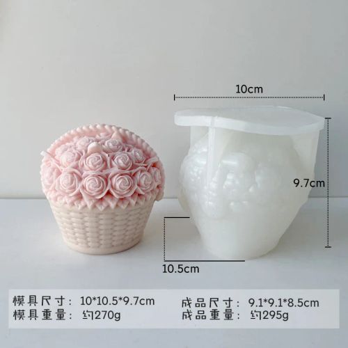 Silicone Flower Mold - Versatile Baking Tool for Creative Crafts