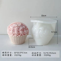 Silicone Flower Mold - Versatile Baking Tool for Creative Crafts