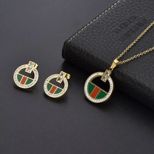 Msiena Smnuer Stylish Necklace & Earrings Set for Weddings