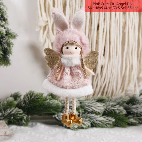 Cute Plush Angel Doll - Festive Christmas Decoration & Gift