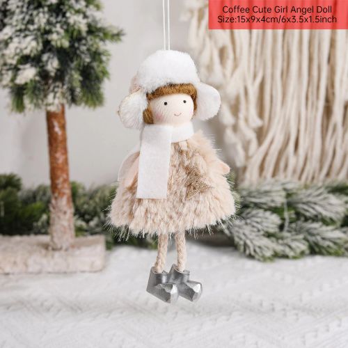 Cute Plush Angel Doll - Festive Christmas Decoration & Gift