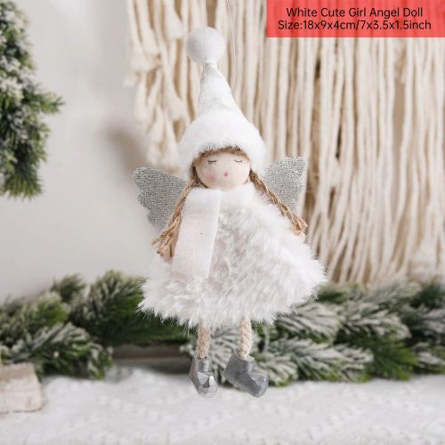 Cute Plush Angel Doll - Festive Christmas Decoration & Gift
