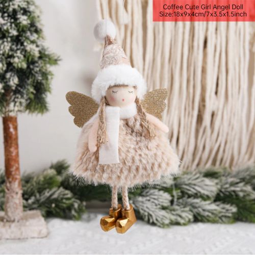 Cute Plush Angel Doll - Festive Christmas Decoration & Gift