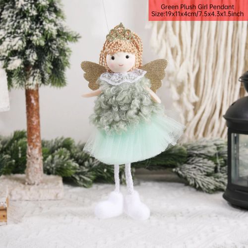 Cute Plush Angel Doll - Festive Christmas Decoration & Gift