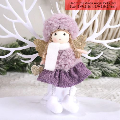 Cute Plush Angel Doll - Festive Christmas Decoration & Gift