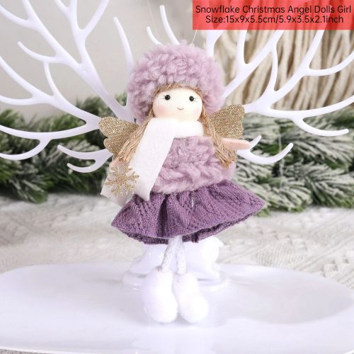 Cute Plush Angel Doll - Festive Christmas Decoration & Gift