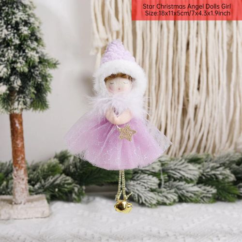 Cute Plush Angel Doll - Festive Christmas Decoration & Gift